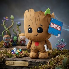 Marvel Sonic Baby Groot Plush - Approx 27cm - New
