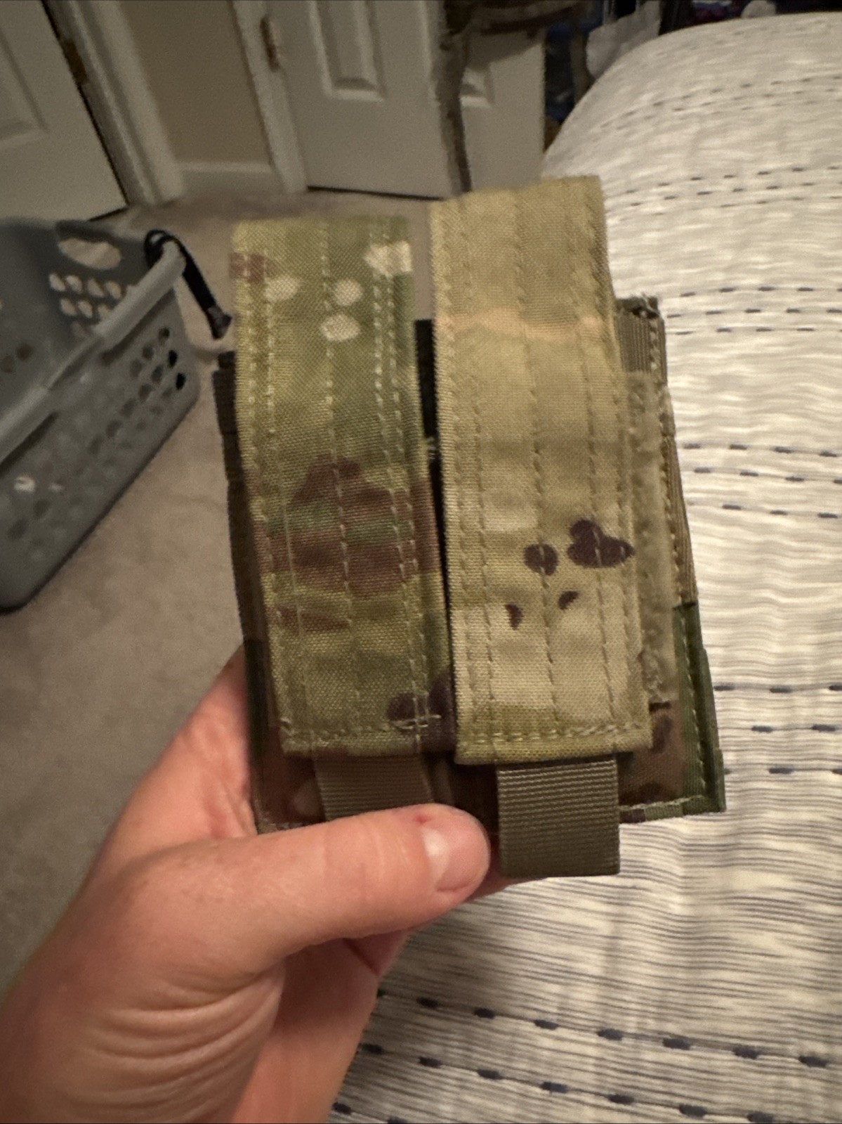 Condor Multicam Double Pistol Mag Pouch for Quick Access