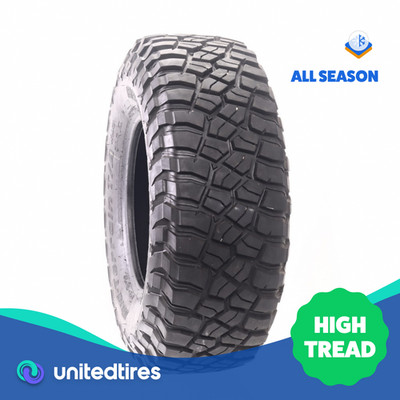 Used LT 35X12.5R17 BFGoodrich Mud-Terrain T/A KM3 121Q - 15.5/32