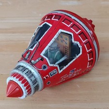 HORIKAWA TOYS Vintage Tin Toy Space Capsule Friendship 7 Spaceship Showa Retro