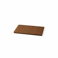 Continenta Schneidebrett Band Servierbrett KüChenbrett Duracore Braun 29.5X20 Cm