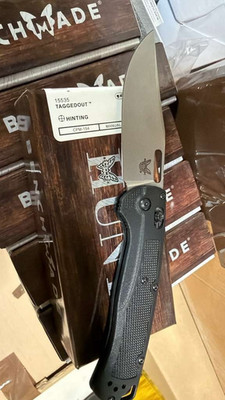 Benchmade 15535 Taggedout Folding Knife CPM-154 Steel with free Shipping