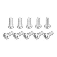 20Stk M4X12Mm Torx Schraube 316 Edelstahl Linsenkopf FäLschungssicher Montage