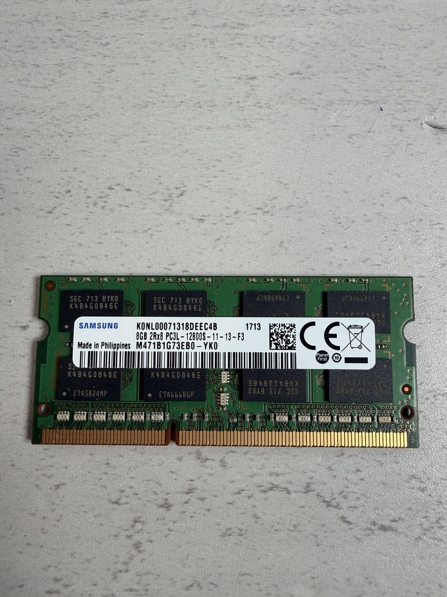 Samsung PC3L-12800S 8GB DDR3 1600 MHz | eBay