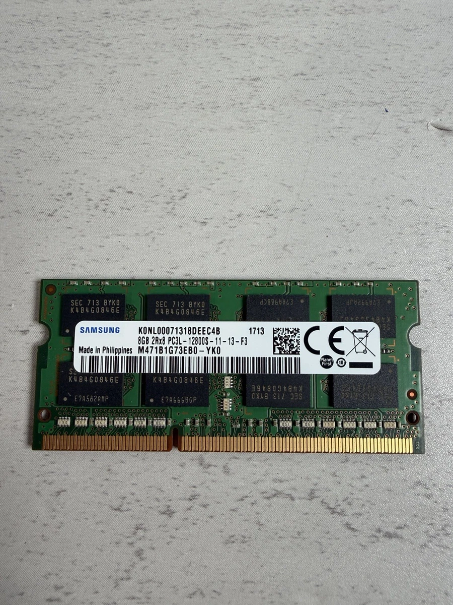 Samsung 8GB Computer DDR3 SDRAM for sale | eBay