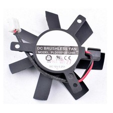 POWER LOGIC PLD05010S12HH 12V 0.25A graphics card fan 45mm hole spacing 32mm