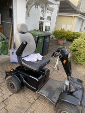 Pride Ranger Mobility Scooter Black 8mph, canopy (homemade but does job)