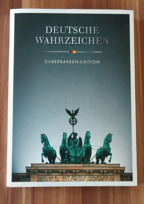 Sammelmappe ''Deutsche Wahrzeichen - Silberbarren Edition '' von MDM