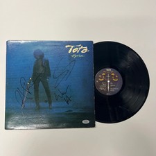 Steve Lukather and David Paich Signed Hydra Vinyl Album PSA Autographed