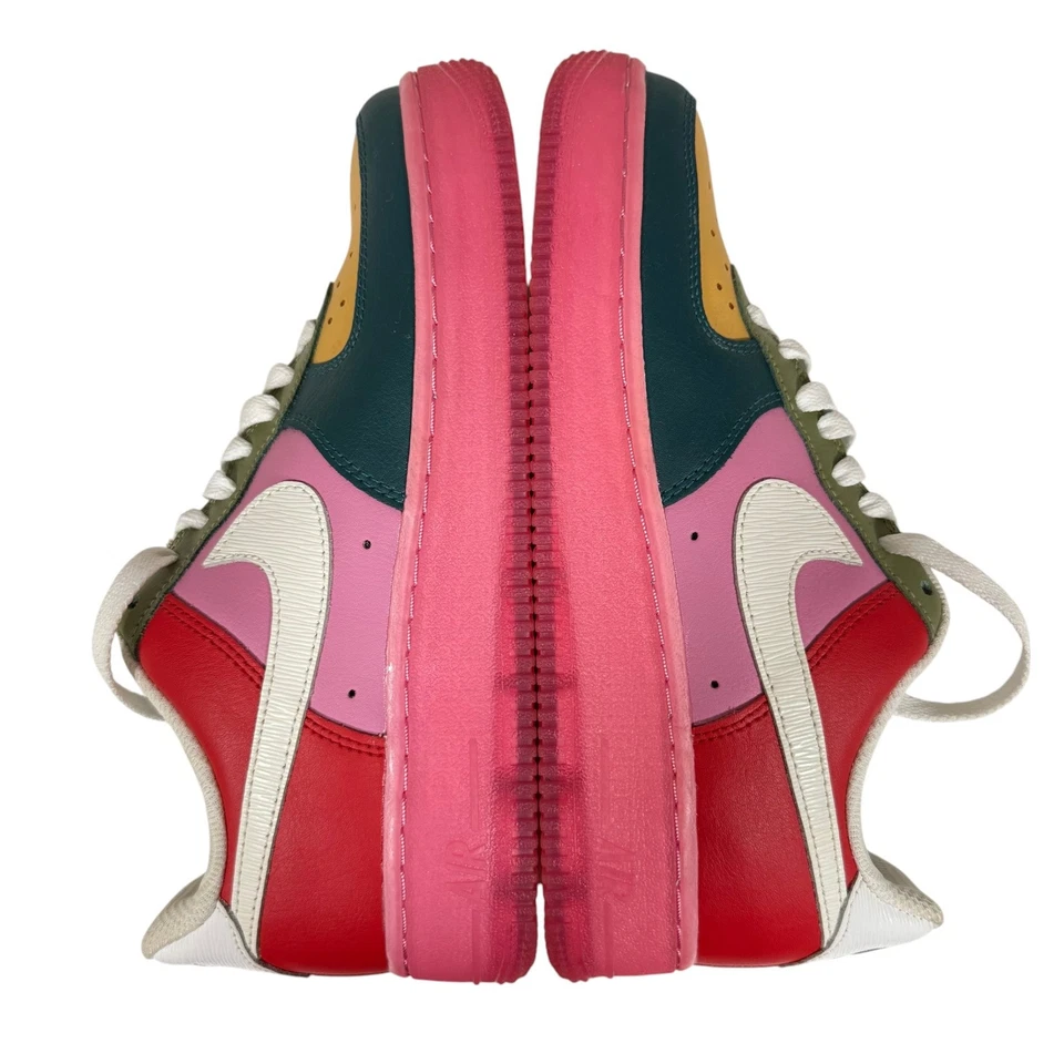 Nike Air Force 1 Low Color Block Size 6 Rare Colorway - Image 4 of 4
