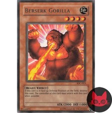 Yugioh Berserker Gorilla IOC-013 Rare NM
