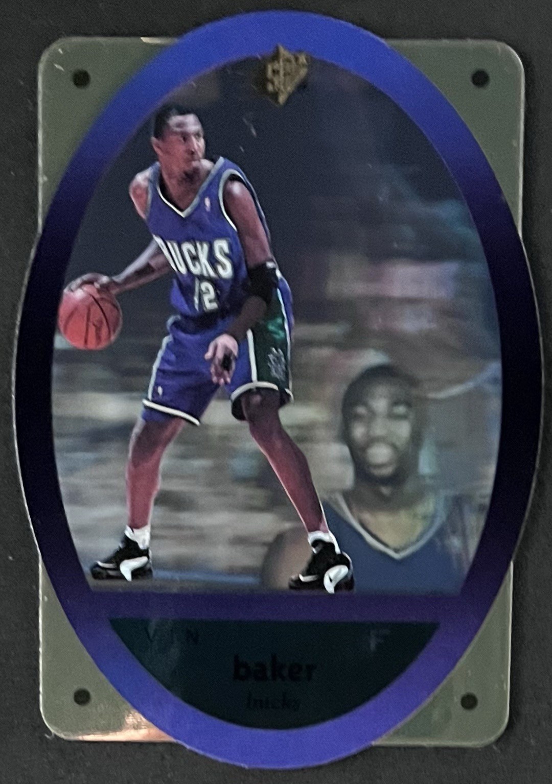 1996-97 SPx - Vin Baker #29 Gold Milwaukee Bucks