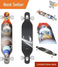 Longboard Cruiser Maple 42in Drop-Through Freeride Urban Commuting