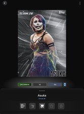 VIDEOGAME Topps WWE Slam 26 - CIRCUIT Monochrome Motion - ASUKA