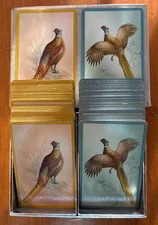 Congress 606 Playing Cards Double Deck Pheasants U Date Code 1975