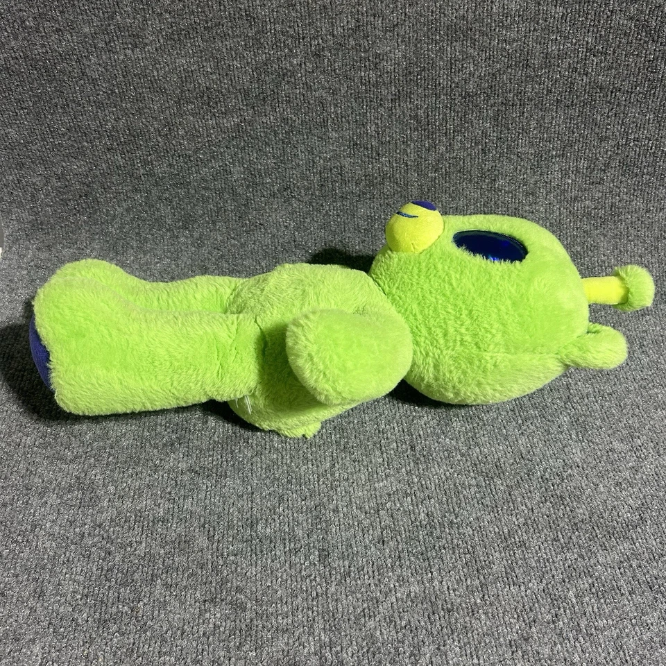 "Build-A-Bear" Bear-lien Alien Bear Verde 18" - BAB Raro Difícil de Encontrar - Etiqueta de Corte Foto 3 de 4