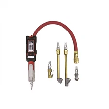 Milton Industries Precision Inflator Gauge Kit, Digital 0-160 PSI, w/ 4 chucks &
