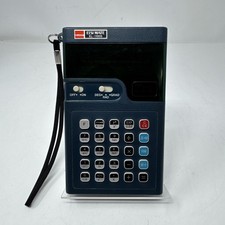 Sharp Elsi Mate EL-1100S Calculator RARE blue READ