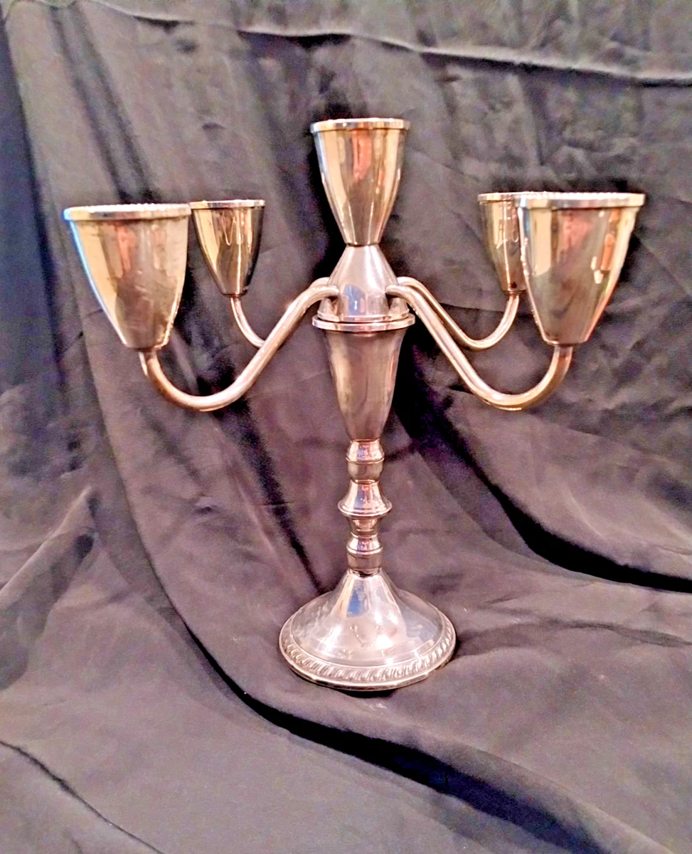 Duchin Creation In Antique Us Sterling Silver Candlesticks