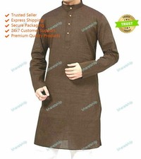 Mens Kurta Fashion Shirt Embroidered Mens Long Kurta Cotton India Clothing