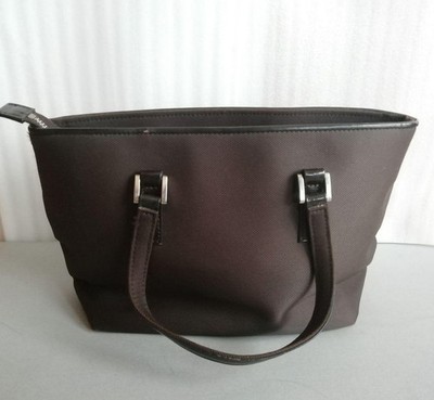 Courreges Handbag Brown 10.6 inch
