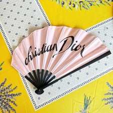 Christian Dior Pink Folding Fan Sensu Novelty Japan Limited Gift New No Box