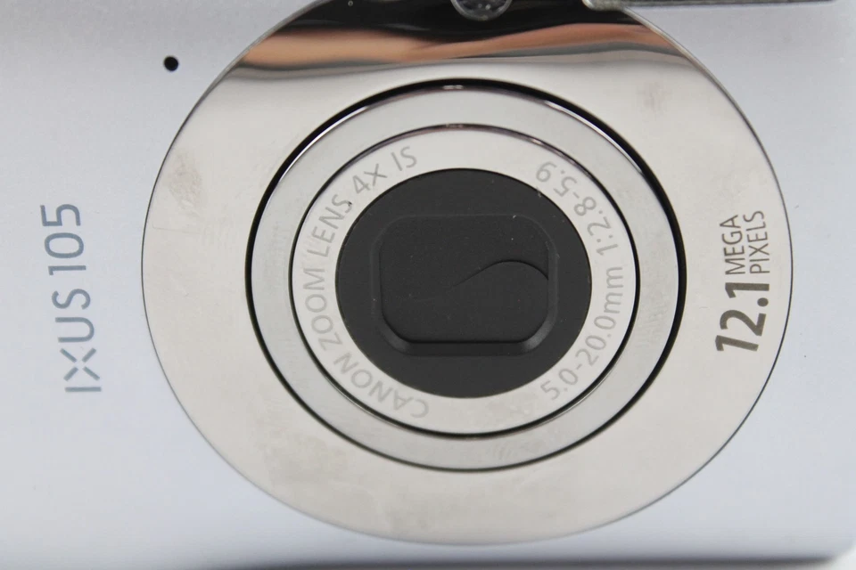 Canon IXUS 105 Digital Compact Camera Working w/ Canon 4x IS Zoom Lens - Image 2 of 4