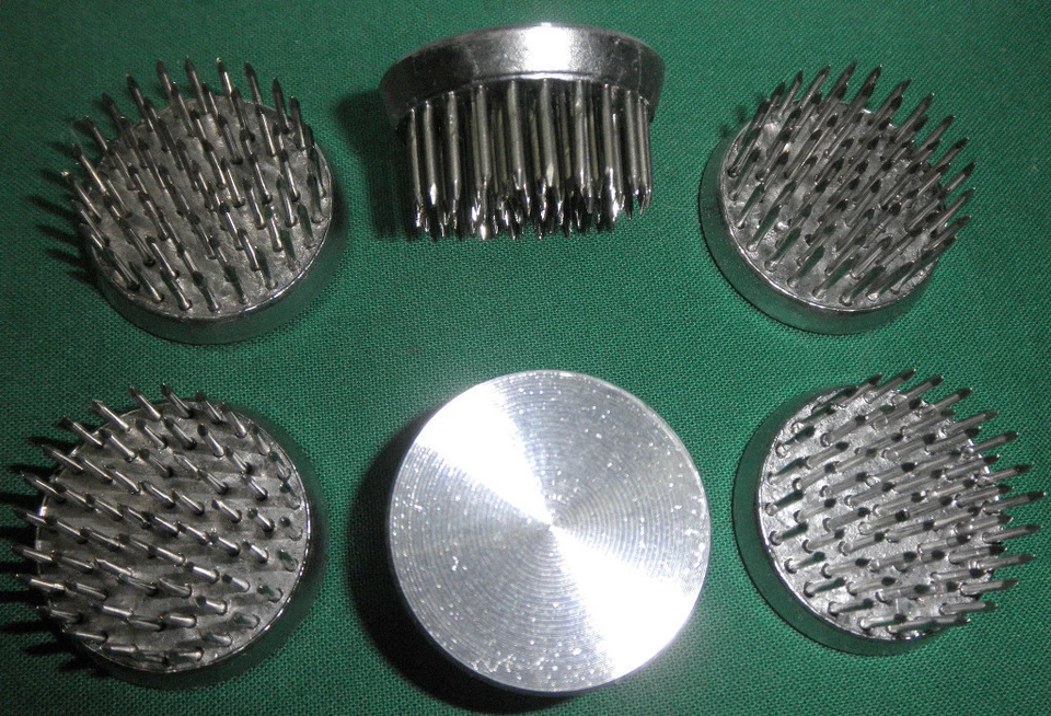 JWL (6) 40mm 1.6" Pin Rana Flor Organizador Kenzan Ikebana Jarrones Soporte para Flores Foto 3 de 4