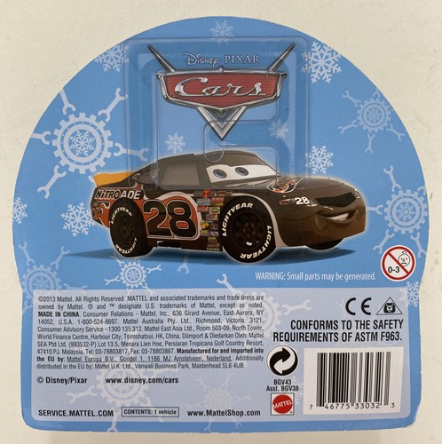 Disney Pixar Cars Nitroade Nr. 28 Holiday Edition Look Eyes Change - NEU - Bild 2 von 2