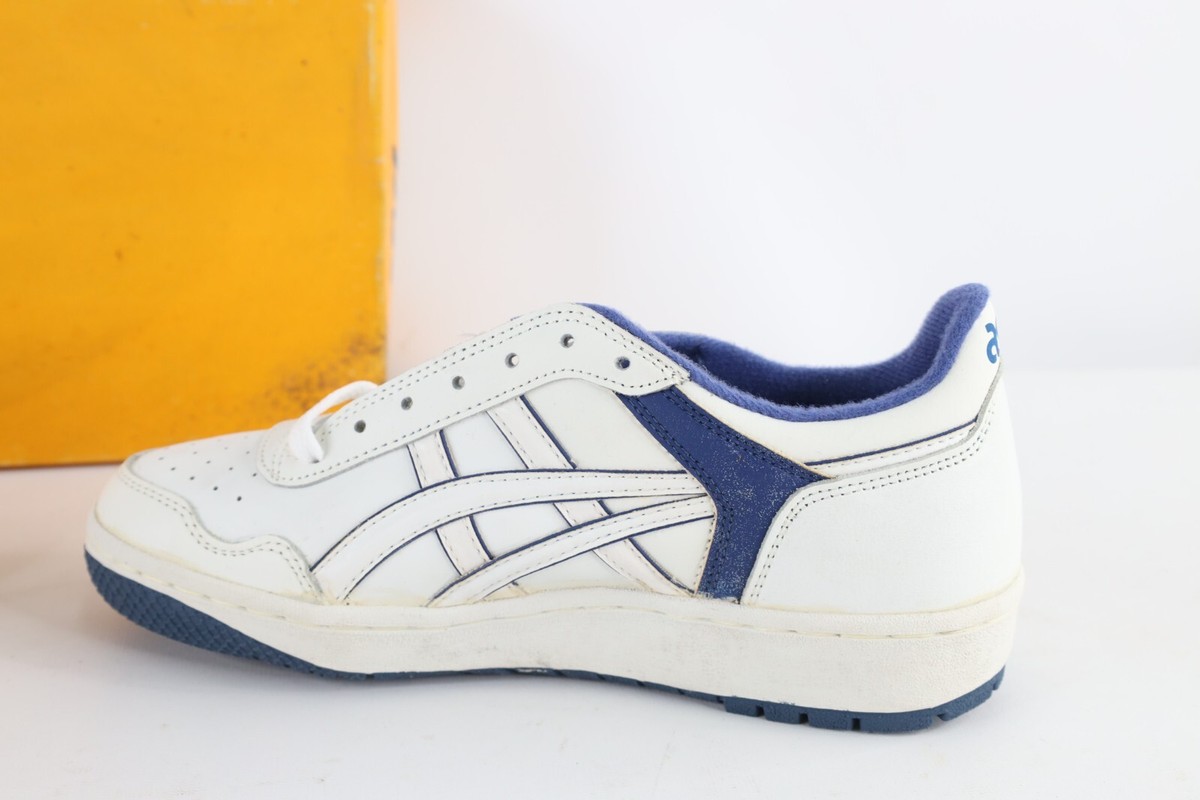 NOS Vintage 90s Asics Mens Size 7 Spell Out Outrage Lo Sneakers Shoes White Blue NOS Vintage 90s Asics Mens Size 7 Spell Out Outrage Lo  main image 3