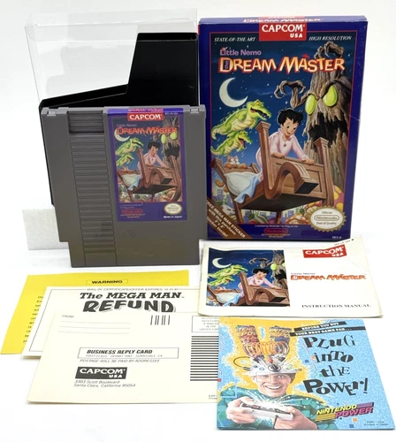Little Nemo Dream Master (Nintendo NES) CIB Complete In Box w Manual & Reg MINTY