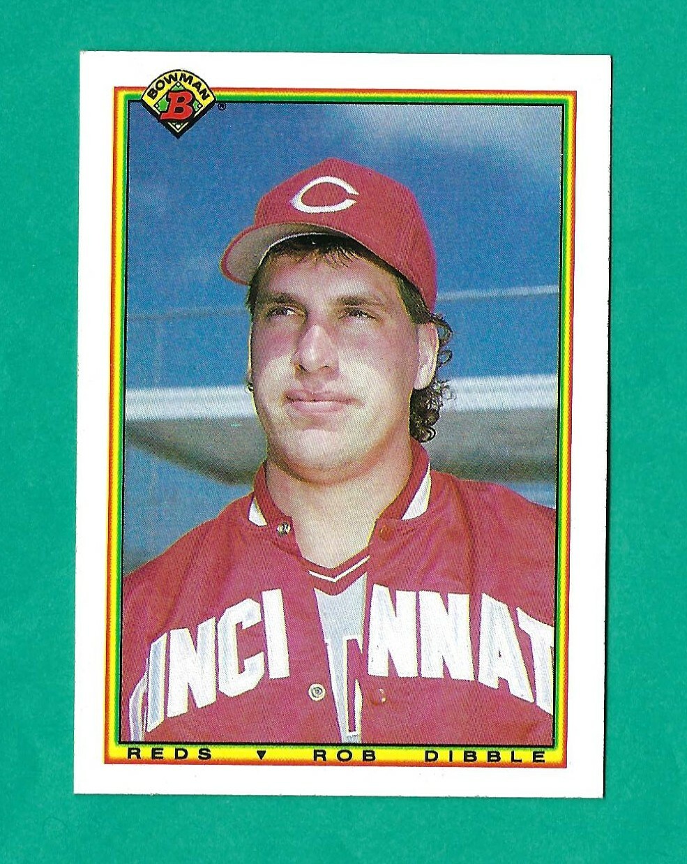 1990 Bowman Rob Dibble #42 Reds