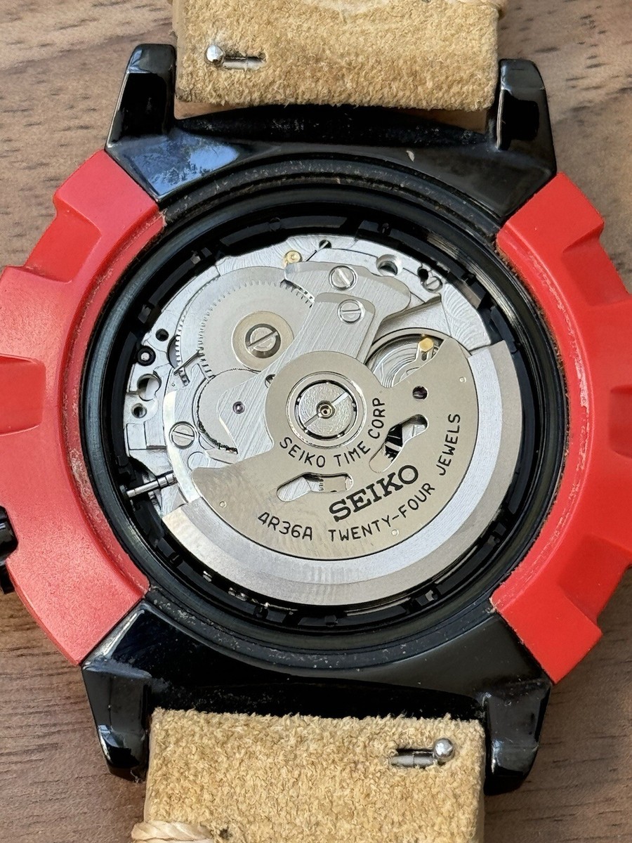 Seiko 4R36 00T0 Brown Diver Baby Tuna Limited Edition Red Seiko 4R36 00T0 Brown Diver Baby Tuna Limited Edition Red