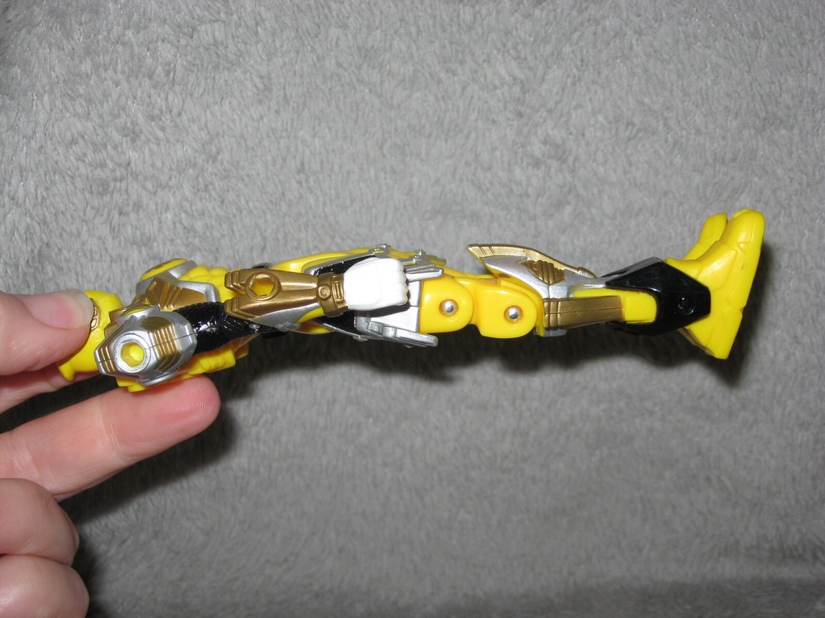 Bandai Power Rangers Ninja Storm Turbo Tri-Battlized Yellow Wind
