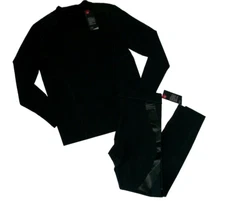 UNDER ARMOUR SUPER BASE Layer PowerPrint  2 PC Set LEGGINGS & SHIRT Mens XXL NEW