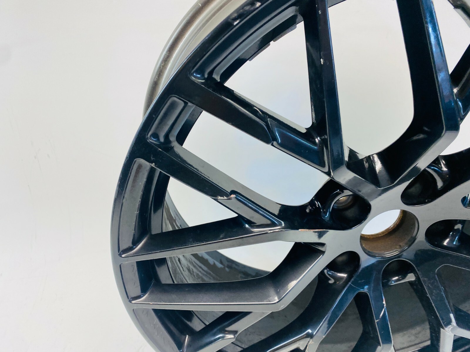 2017 2018 Audi R8 FRONT Wheel RIM Titanium Finish 17 18 OEM BENT 