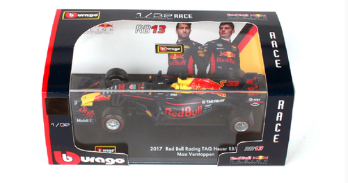 BBURAGO 1:32 INFINITI Red Bull RB13 FORMULA 1 F1 Max Verstappen Model CAR #33 - Picture 2 of 3