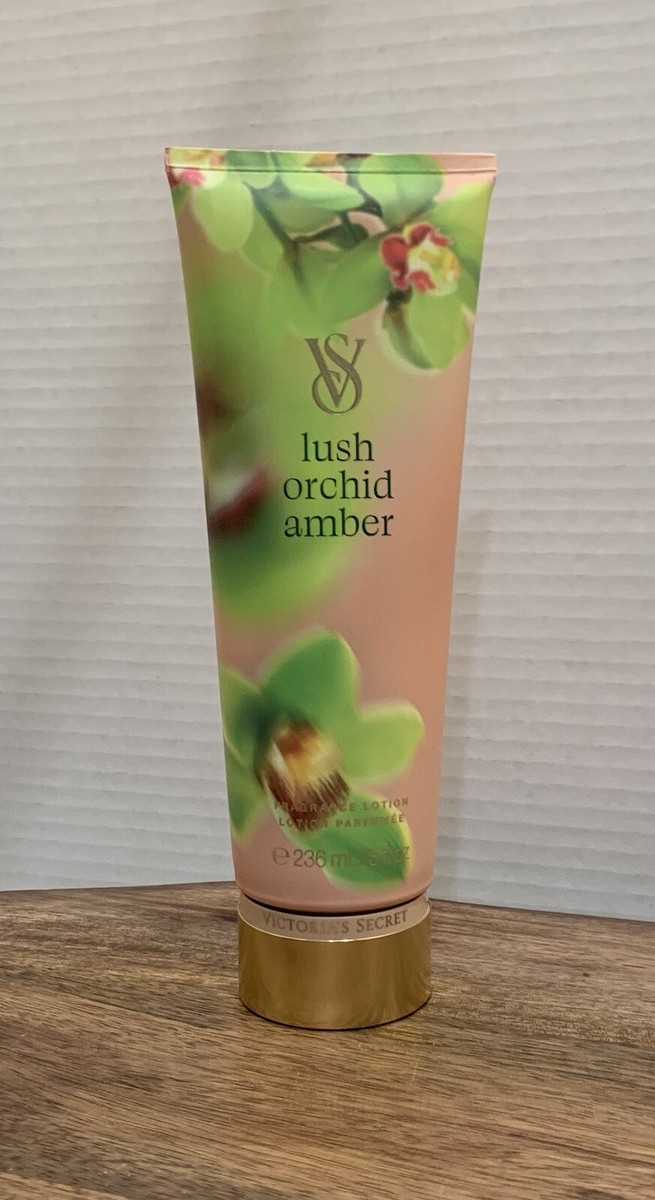 Victoria's Secret LUSH ORCHID AMBER Fragrance Lotion