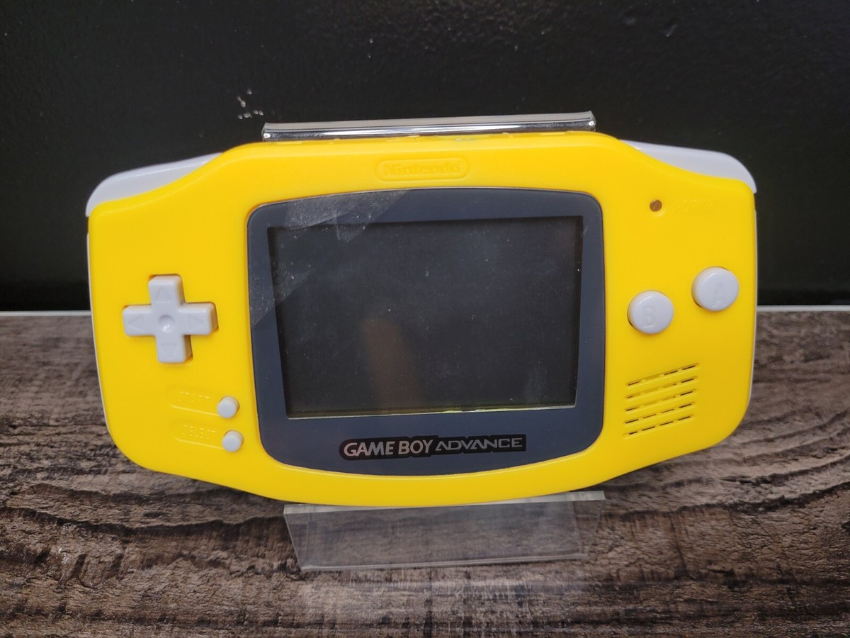 Nintendo Switch AGB-001 Nintendo AGB001 Game Boy Advance Yellow Console, New Shell