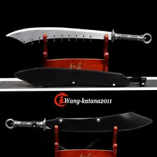 Sharp Nine-ringed Saber Dao Chinese Kung Fu Sword Manganese Steel Broadsword