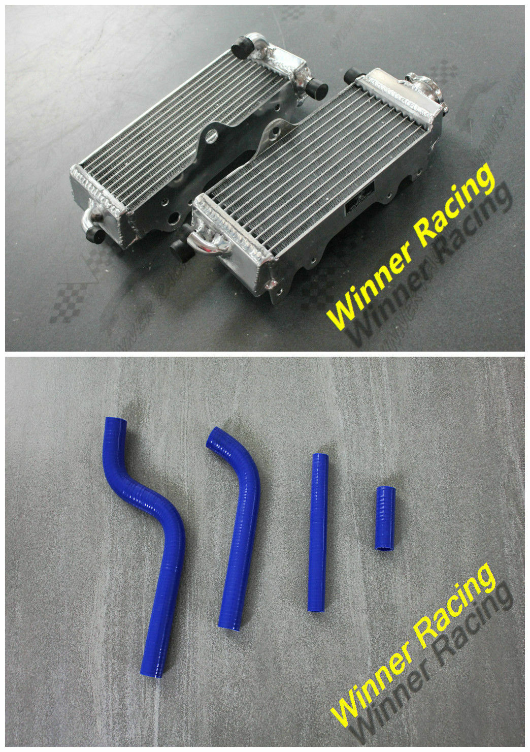 Aluminum Radiator&Silicone Hoses For Yamaha YZ 125 19962001 1997 1998 1999 2000 eBay