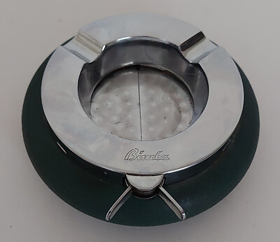 vintage Aschenbecher - Ashbutler - Bizerba 1970s Ascher grün - vintage ashtray