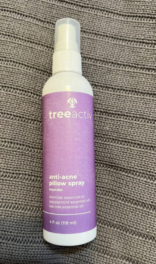 TreeActiv Anti Acne Pillow Spray, Lavender Scent, Travel Size, NonToxic 4 fl oz eBay