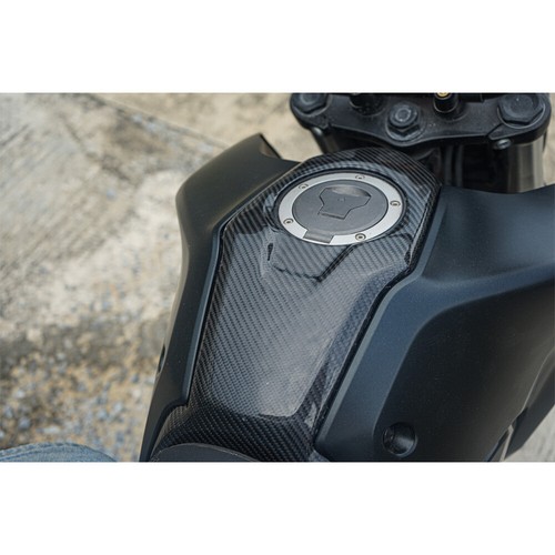 MAXNUS Fuel Tank Cover Carbon Black Fit FOR HONDA GROM 125 2025 - Picture 9 of 12