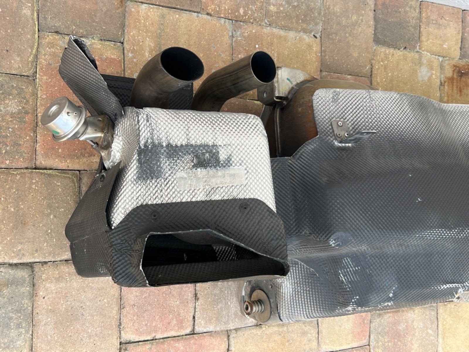 2013 OEM LAMBORGHINI GALLARDO LP-560 - 4 EXHAUST MUFFLER OEM ONLY 20K MILES