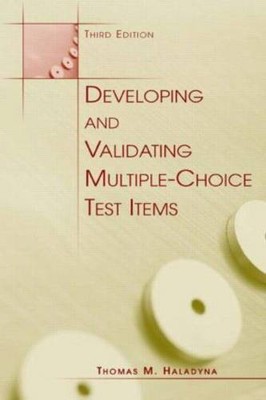 Developing and Validating Multiple-choice Test Items - Hardcover - VERY GOOD