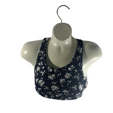 Victoria  s Secret Pink Women's Racerback Strappy Sports Bra Sz Small NWT Floral