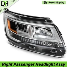 Right Passenger LED Headlights W/o LEDDRL For 2016-2017 Ford Explorer Base XLT