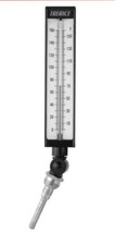 Trerice 9" Adjustable Thermometer - 3.5" Stem - Aluminum