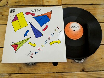 THE PARACHUTE CLUB RISE UP 45T NO LP VINYL EX COVER EX ORIGINAL 1983